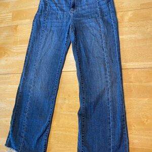 Liverpool Deep Blue Cropped Jeans